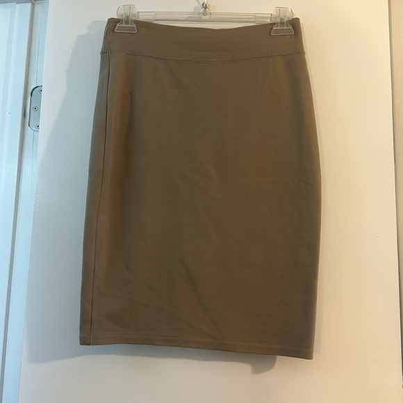 Tan pencil skirt - Picture 5 of 5